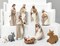 Nativity Sets for Christmas Indoor - 10 Pcs Nativity Scene Statues Including Baby Jesus, Mary and Joseph, Suitable for Religious Decor and Interior Home Decor